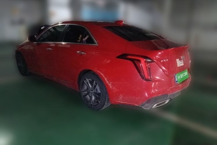 Used Cadillac CT4 2023 28T Luxury Version Rear Left 45 Deg