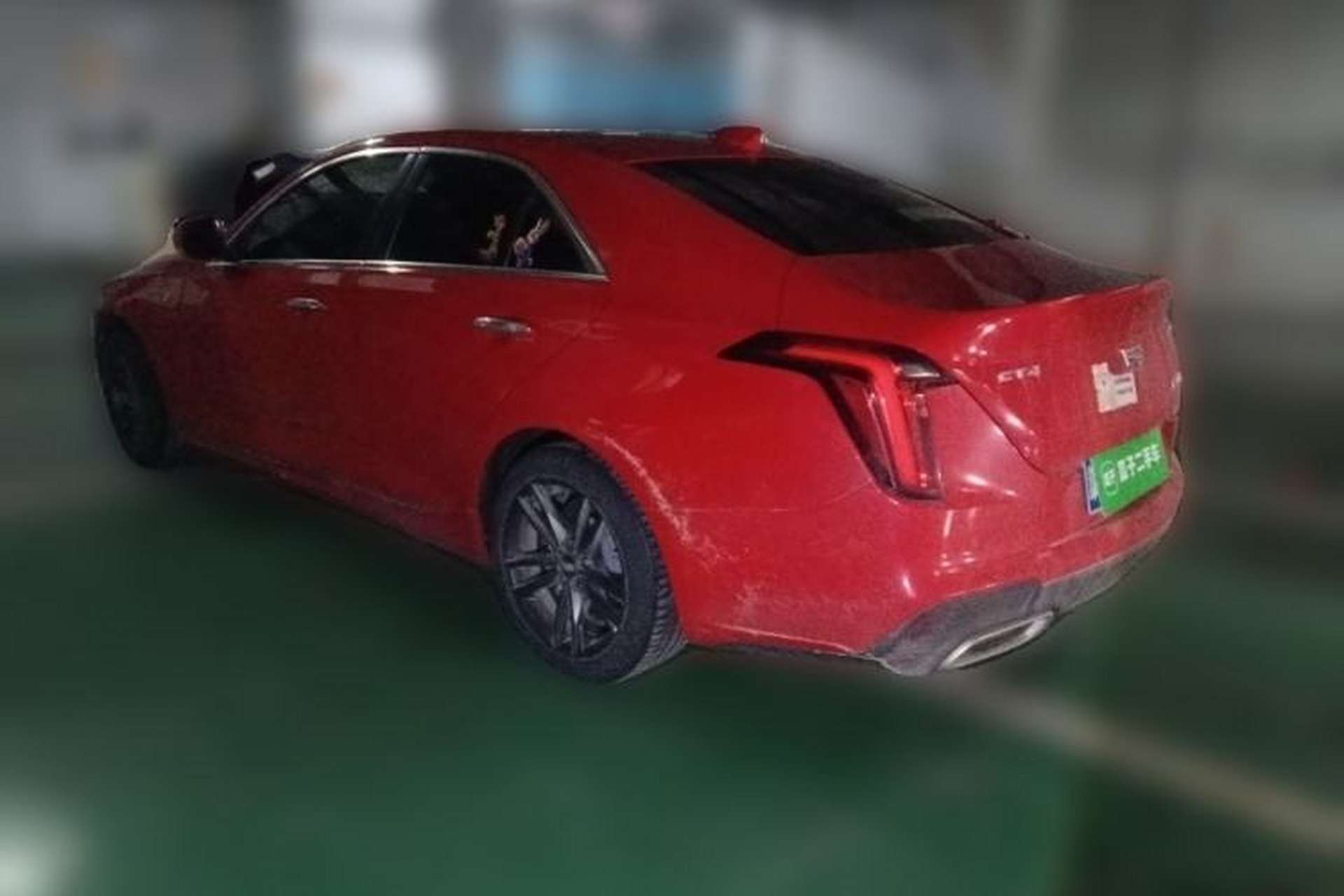 Used Cadillac CT4 2023 28T Luxury Version Rear Left 45 Deg
