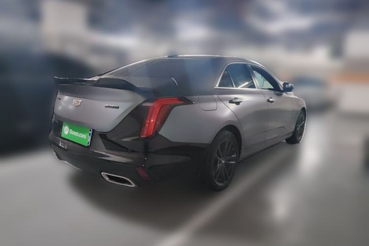 Used Cadillac CT4 2023 25T Luxury Model Rear Right 45 Deg