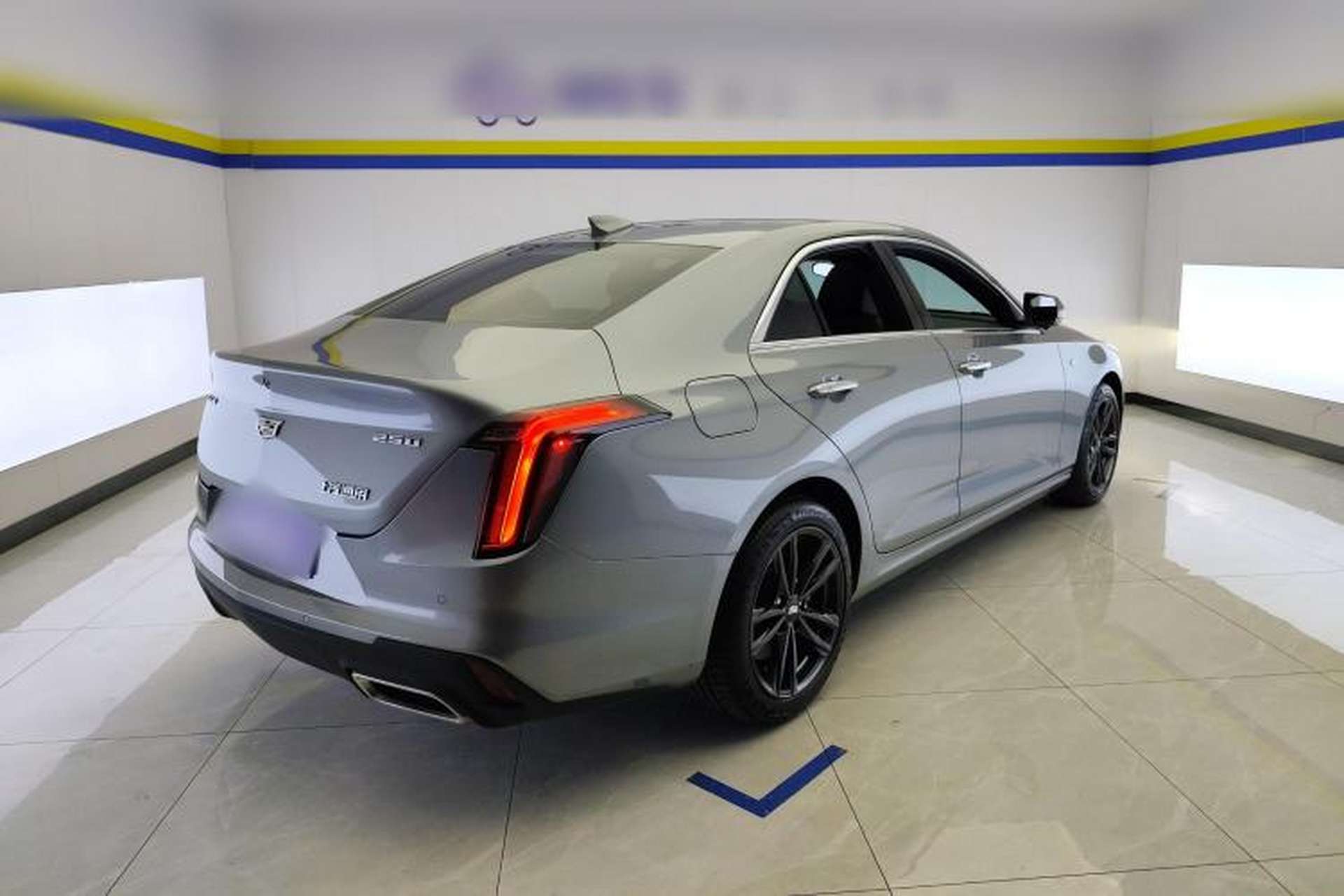 Used Cadillac CT4 2023 25T Luxury Model Rear Right 45 Deg