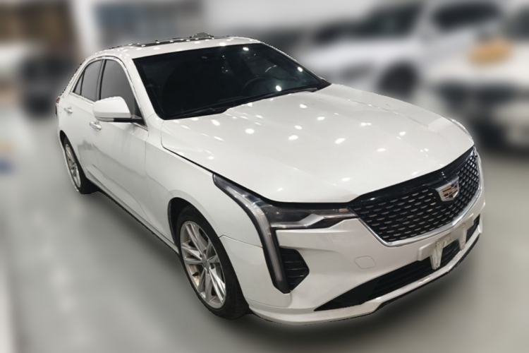 Used Cadillac CT4 2023 25T Luxury Model Front Right 45 Deg