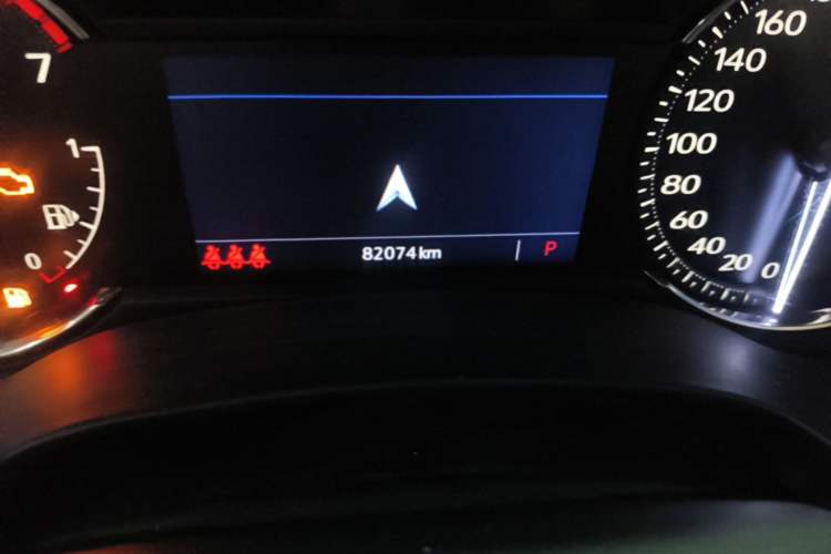 Used Cadillac CT4 2023 25T Luxury Model Odometer Close Up