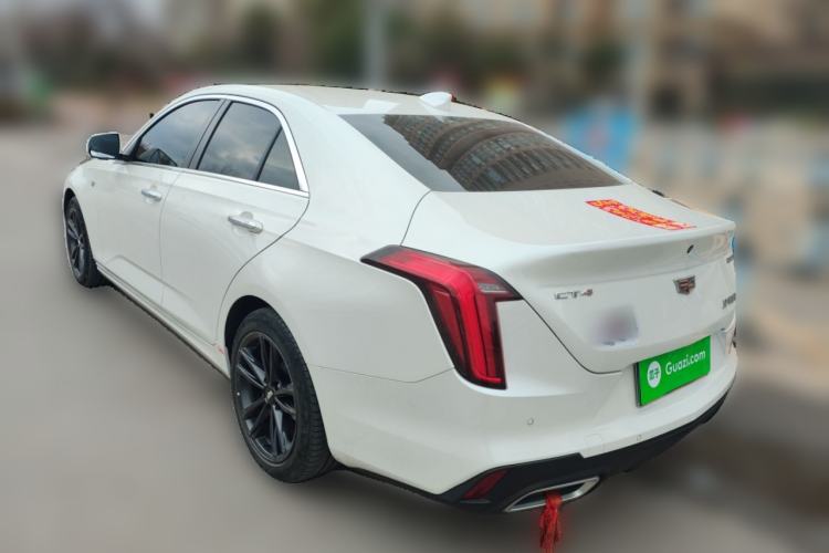 Used Cadillac CT4 2023 25T Luxury Model Rear Left 45 Deg