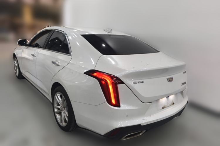 Used Cadillac CT4 2023 25T Luxury Model Rear Left 45 Deg