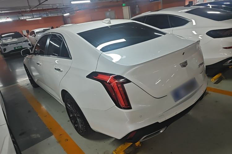 Used Cadillac CT4 2023 25T Luxury Model Rear Left 45 Deg