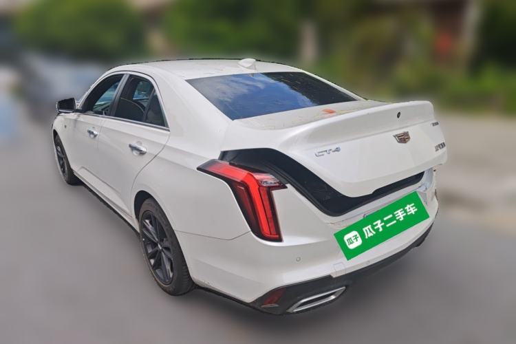 Used Cadillac CT4 2023 25T Luxury Model Rear Left 45 Deg
