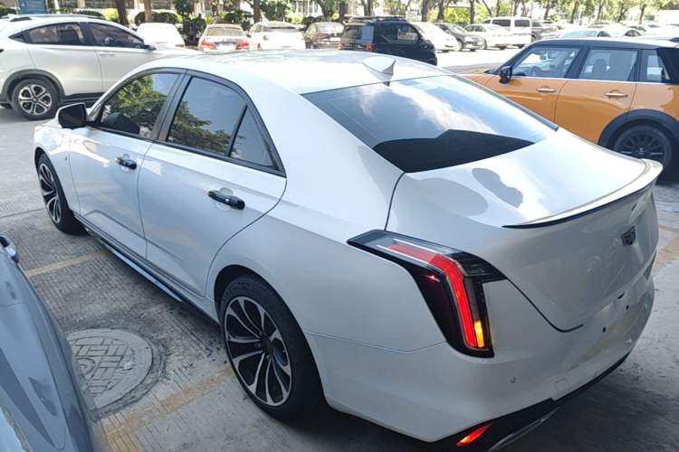 Used Cadillac CT4 2023 25T Luxury Model Rear Left 45 Deg