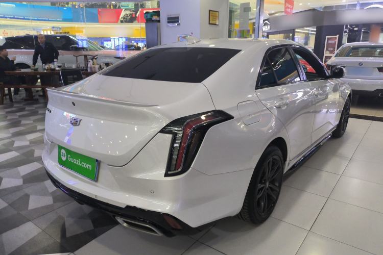 Used Cadillac CT4 2023 25T Luxury Model Rear Right 45 Deg