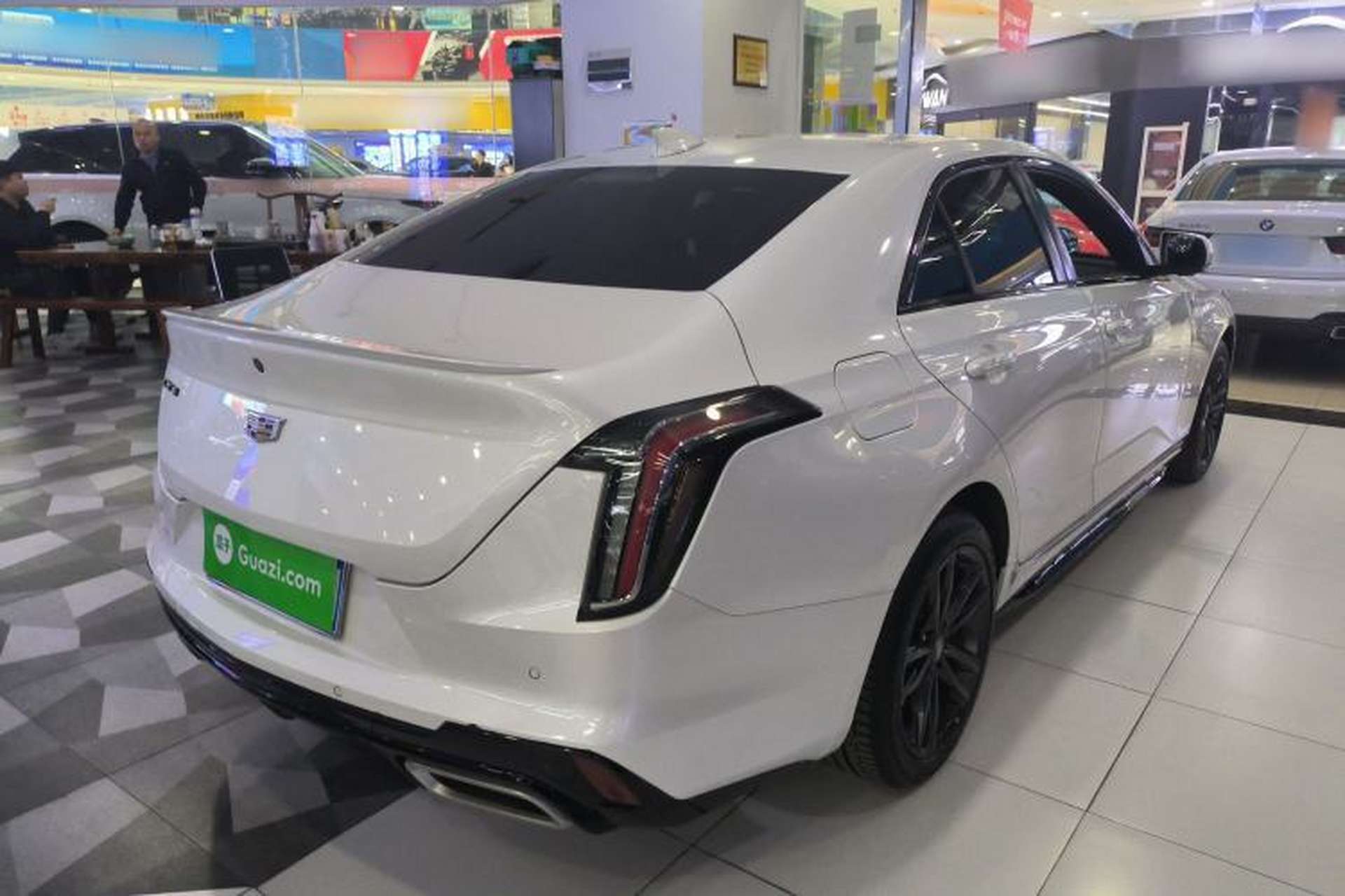 Used Cadillac CT4 2023 25T Luxury Model Rear Right 45 Deg