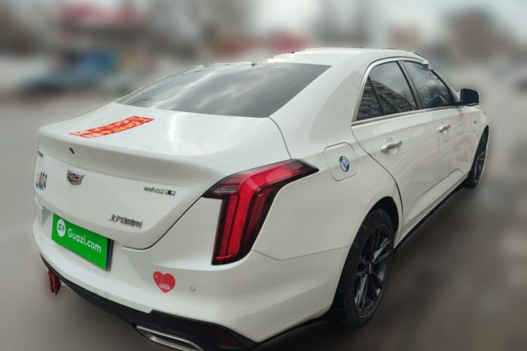Used Cadillac CT4 2023 25T Luxury Model Rear Right 45 Deg