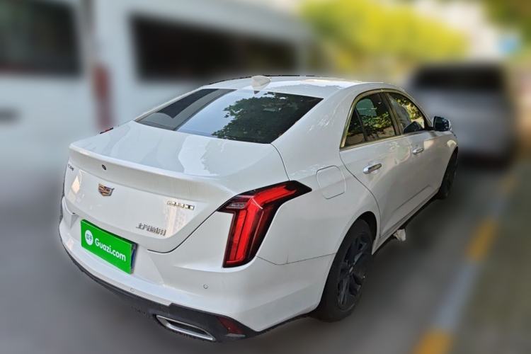Used Cadillac CT4 2023 28T Luxury Version Rear Right 45 Deg