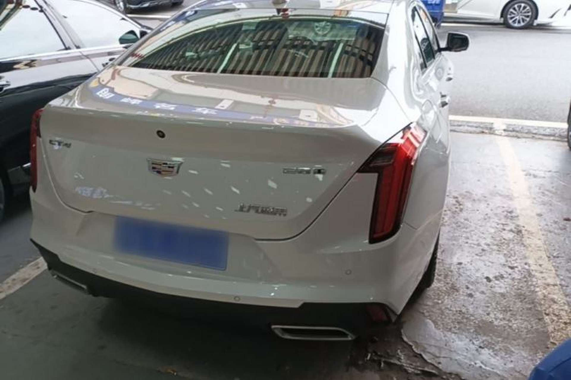 Used Cadillac CT4 2023 28T Luxury Version Rear Right 45 Deg