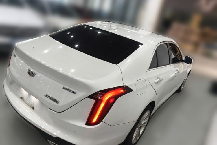 Used Cadillac CT4 2023 25T Luxury Model Rear Right 45 Deg
