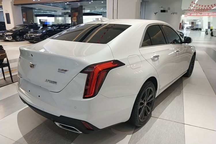 Used Cadillac CT4 2023 25T Luxury Model Rear Right 45 Deg