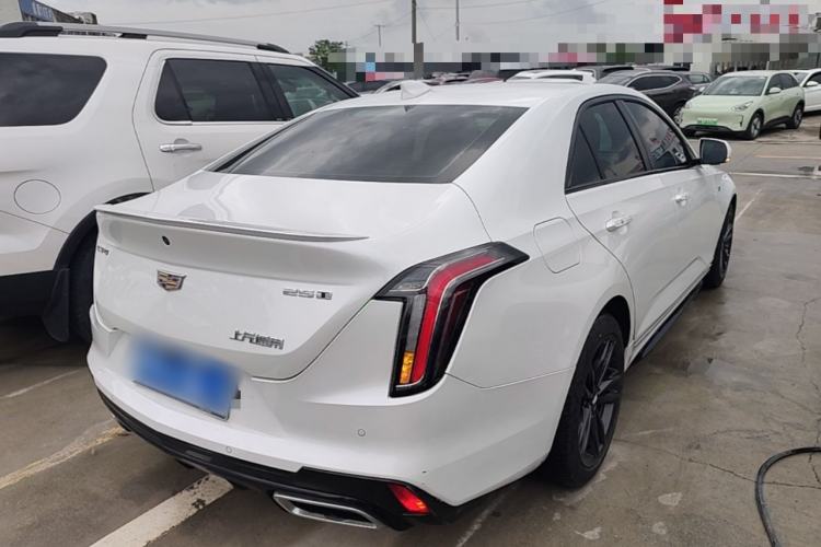 Used Cadillac CT4 2023 25T Luxury Model Rear Right 45 Deg