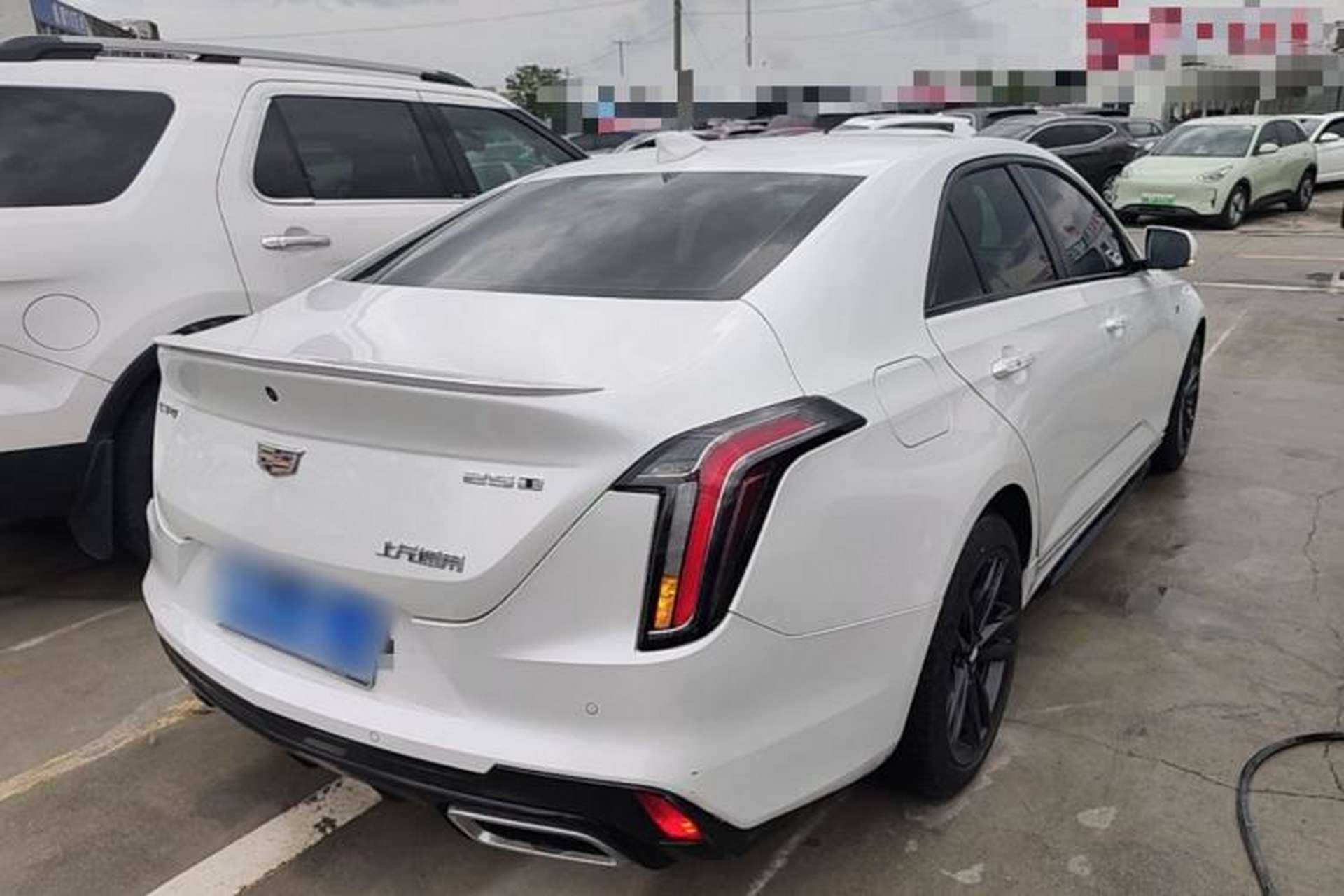 Used Cadillac CT4 2023 25T Luxury Model Rear Right 45 Deg