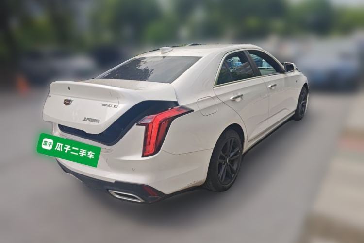 Used Cadillac CT4 2023 25T Luxury Model Rear Right 45 Deg