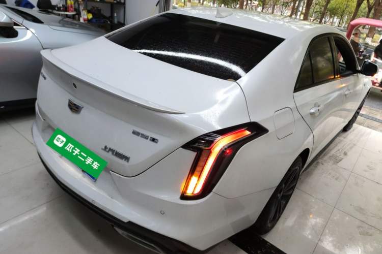 Used Cadillac CT4 2023 25T Luxury Model Rear Right 45 Deg