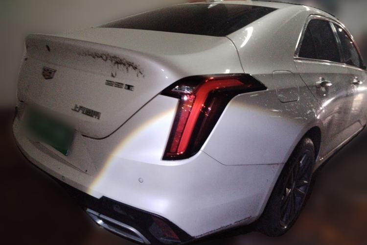Used Cadillac CT4 2023 25T Luxury Model Rear Right 45 Deg