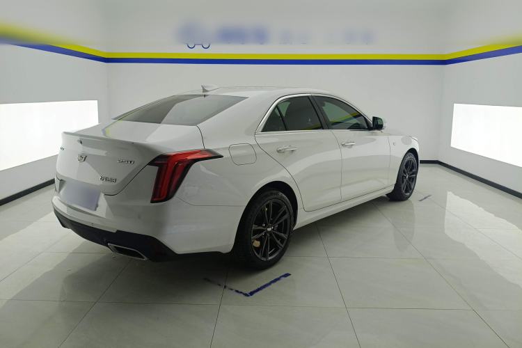 Used Cadillac CT4 2023 25T Luxury Model Rear Right 45 Deg