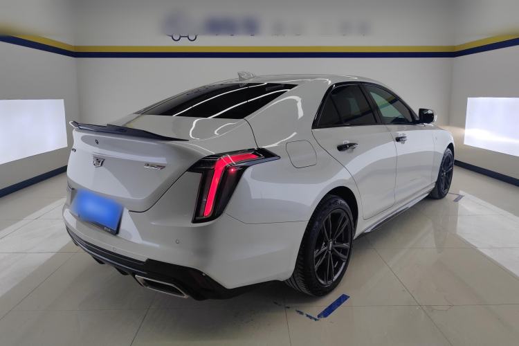Used Cadillac CT4 2023 25T Luxury Model Rear Right 45 Deg