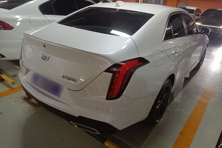 Used Cadillac CT4 2023 25T Luxury Model Rear Right 45 Deg
