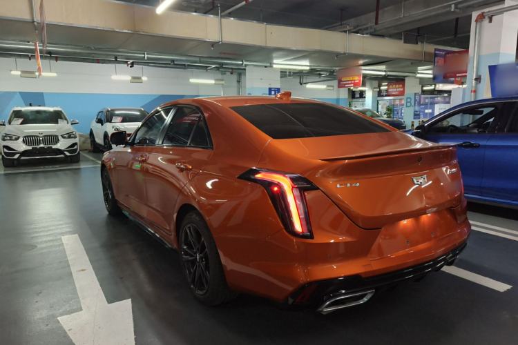Used Cadillac CT4 2023 25T Luxury Model Rear Left 45 Deg