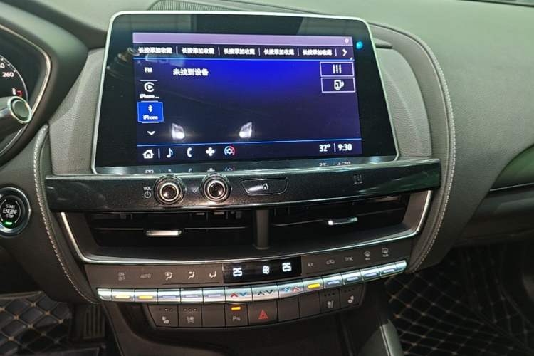 Used Cadillac CT5 2020 Updated 28T Leading Sporty Version Audio And AC Panel