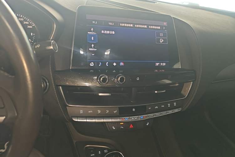 Used Cadillac CT5 2020 28T Luxury Version Audio And AC Panel