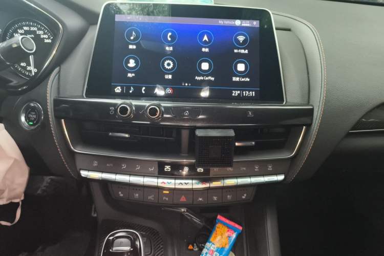 Used Cadillac CT5 2020 Revised 28T Platinum Sport Edition Audio And AC Panel