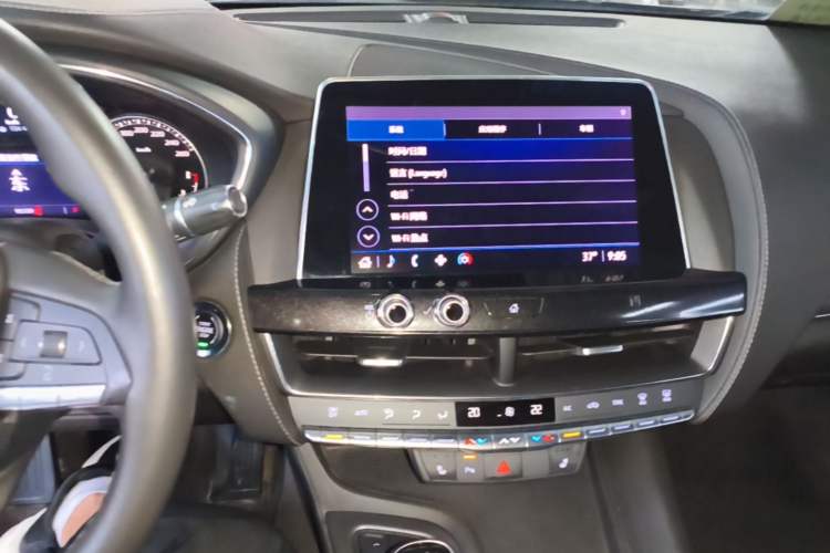 Used Cadillac CT5 2020 Revised Version 28T Luxury Edition Audio And AC Panel