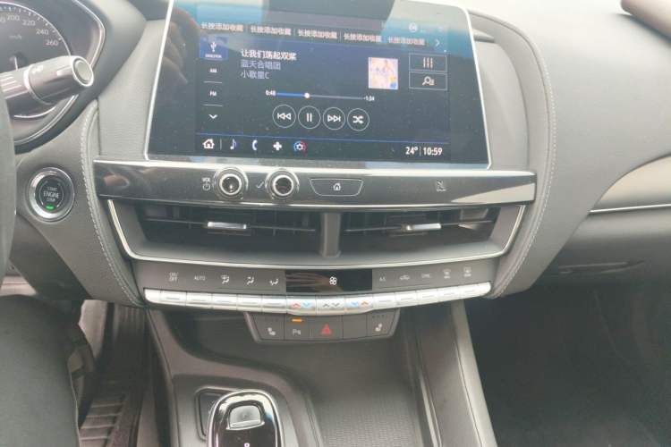 Used Cadillac CT5 2020 28T Luxury Version Audio And AC Panel
