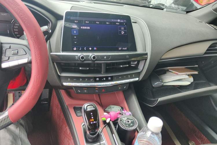 Used Cadillac CT5 2020 28T Leading Sport Model Audio And AC Panel