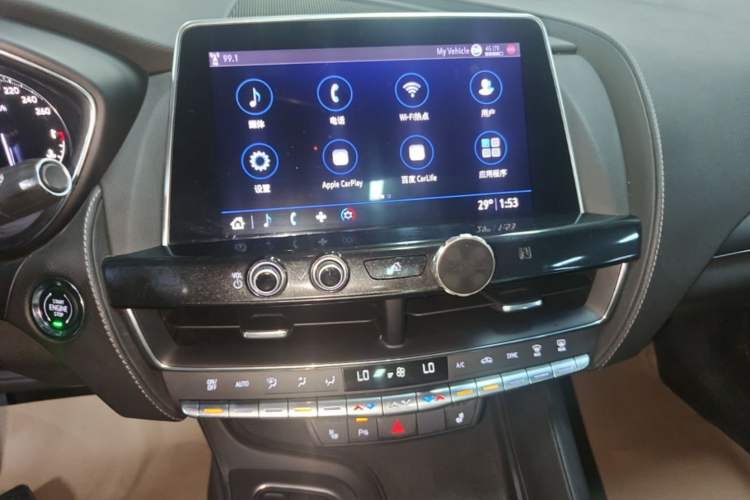 Used Cadillac CT5 2020 Revised Version 28T Luxury Edition Audio And AC Panel