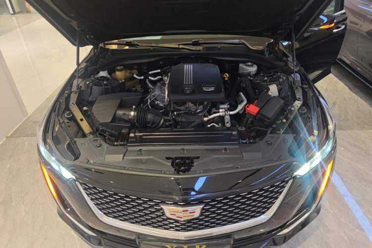 Used Cadillac CT5 2020 Revised Version 28T Luxury Edition Engine Bay