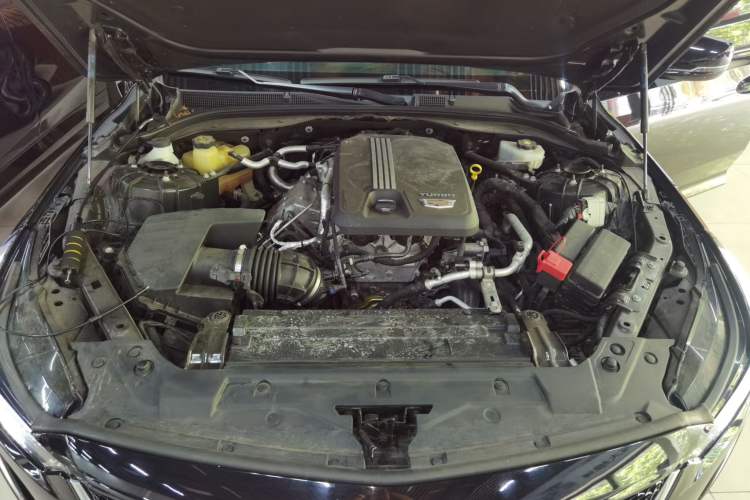 Used Cadillac CT5 2020 Updated 28T Leading Sporty Version Engine Bay