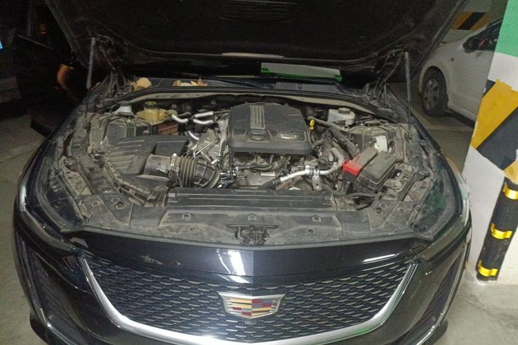 Used Cadillac CT5 2020 Revised Version 28T Fashion Edition Engine Bay