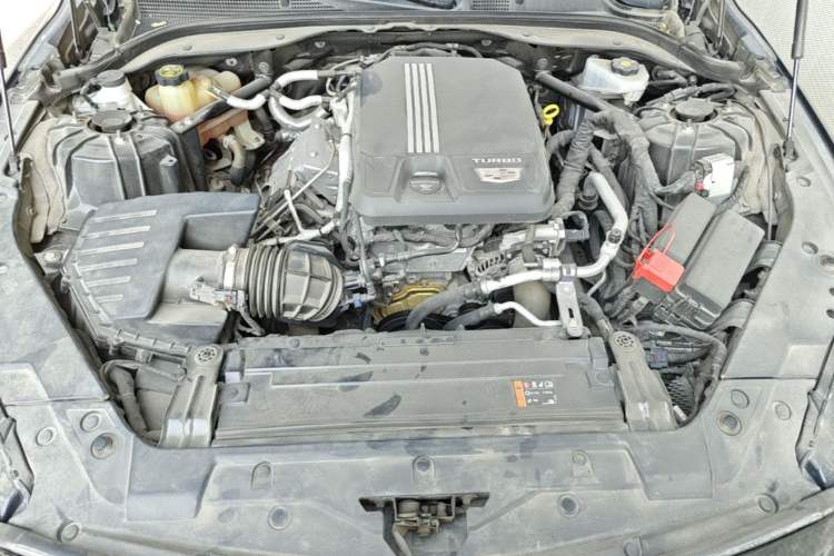 Used Cadillac CT5 2020 Revised Version 28T Luxury Edition Engine Bay