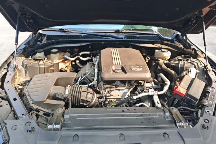 Used Cadillac CT5 2020 Revised Version 28T Luxury Edition Engine Bay