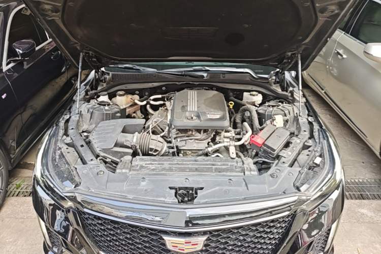 Used Cadillac CT5 2020 Revised Version 28T Luxury Edition Engine Bay