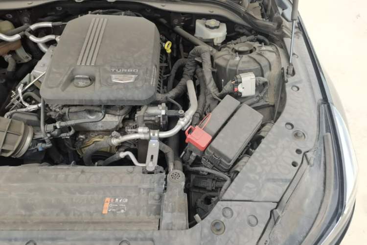 Used Cadillac CT5 2020 Revised Version 28T Luxury Edition Engine Bay Left
