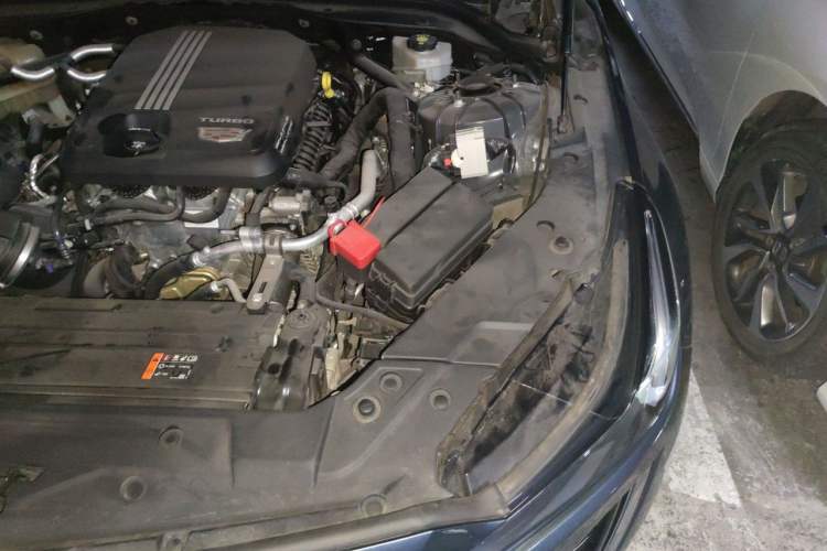 Used Cadillac CT5 2020 Revised Version 28T Luxury Edition Engine Bay Left