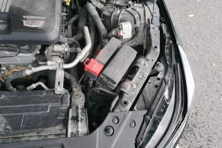 Used Cadillac CT5 2020 Revised Version 28T Luxury Edition Engine Bay Left