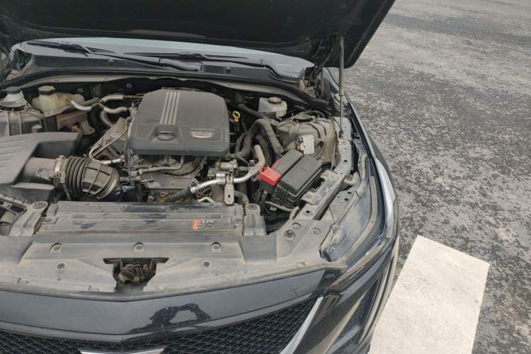 Used Cadillac CT5 2020 Updated 28T Leading Sporty Version Engine Bay Left
