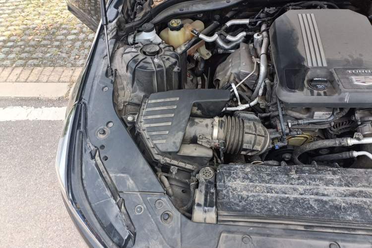 Used Cadillac CT5 2020 Revised Version 28T Luxury Edition Engine Bay Right