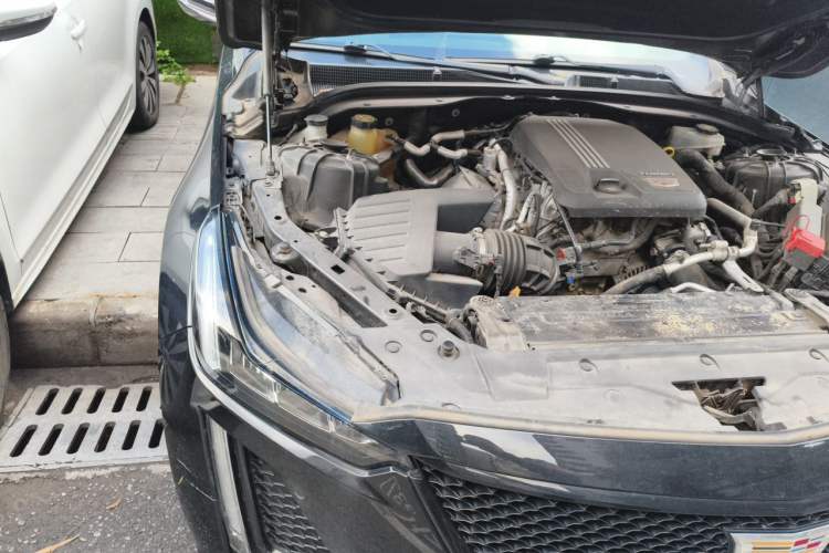 Used Cadillac CT5 2020 Updated 28T Leading Sporty Version Engine Bay Right