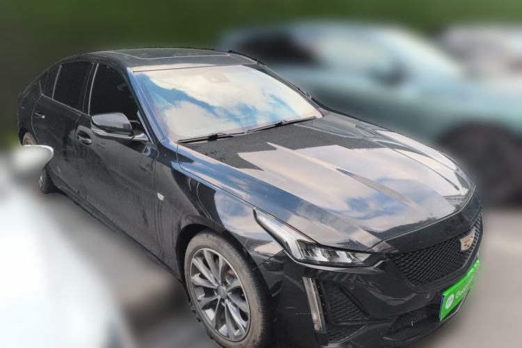 Used Cadillac CT5 2020 Updated 28T Leading Sporty Version Front Right 45 Deg