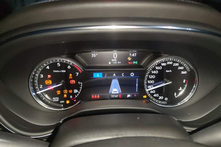 Used Cadillac CT5 2020 Revised Version 28T Luxury Edition Instrument Cluster