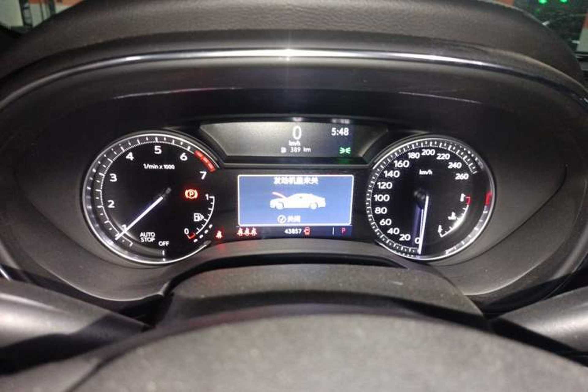Used Cadillac CT5 2020 Revised Version 28T Tech Edition Instrument Cluster