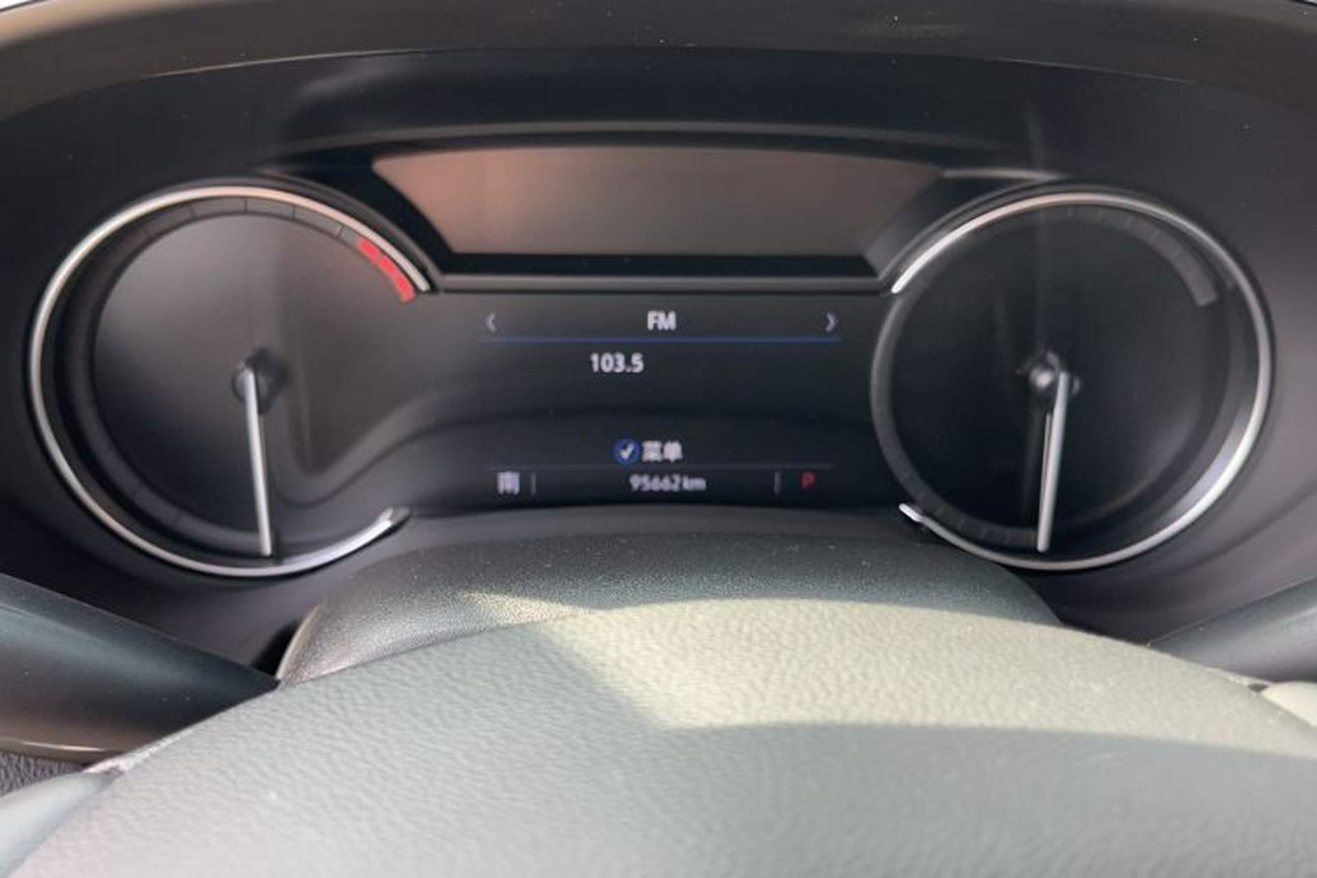 Used Cadillac CT5 2020 Revised Version 28T Luxury Edition Odometer Close Up
